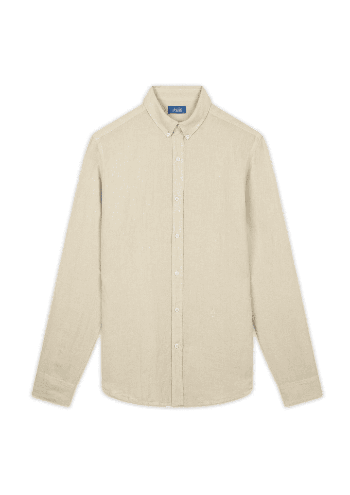 Chemise en lin sable